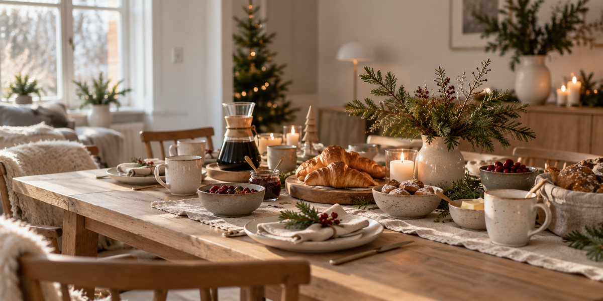 Weihnachtsbrunch: 10 liebevolle Details, die deine Gäste begeistern