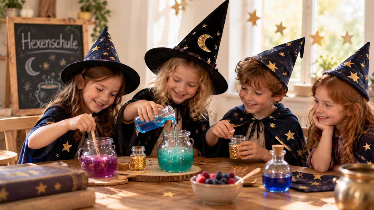 Hexenparty zum Kindergeburtstag: So wird deine Feier zur magischen Hexenschule