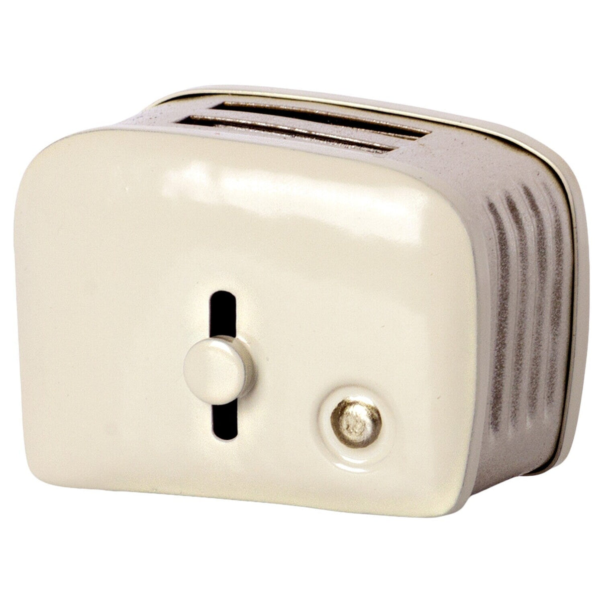 Spielzeug-Toaster mit Brot (Off White)