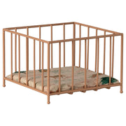 Miniatur Gitterbett - Mikro (Dunkles Powder)