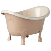 Miniatur Badewanne für Maus - 6x10,5x6 cm (Rosa)