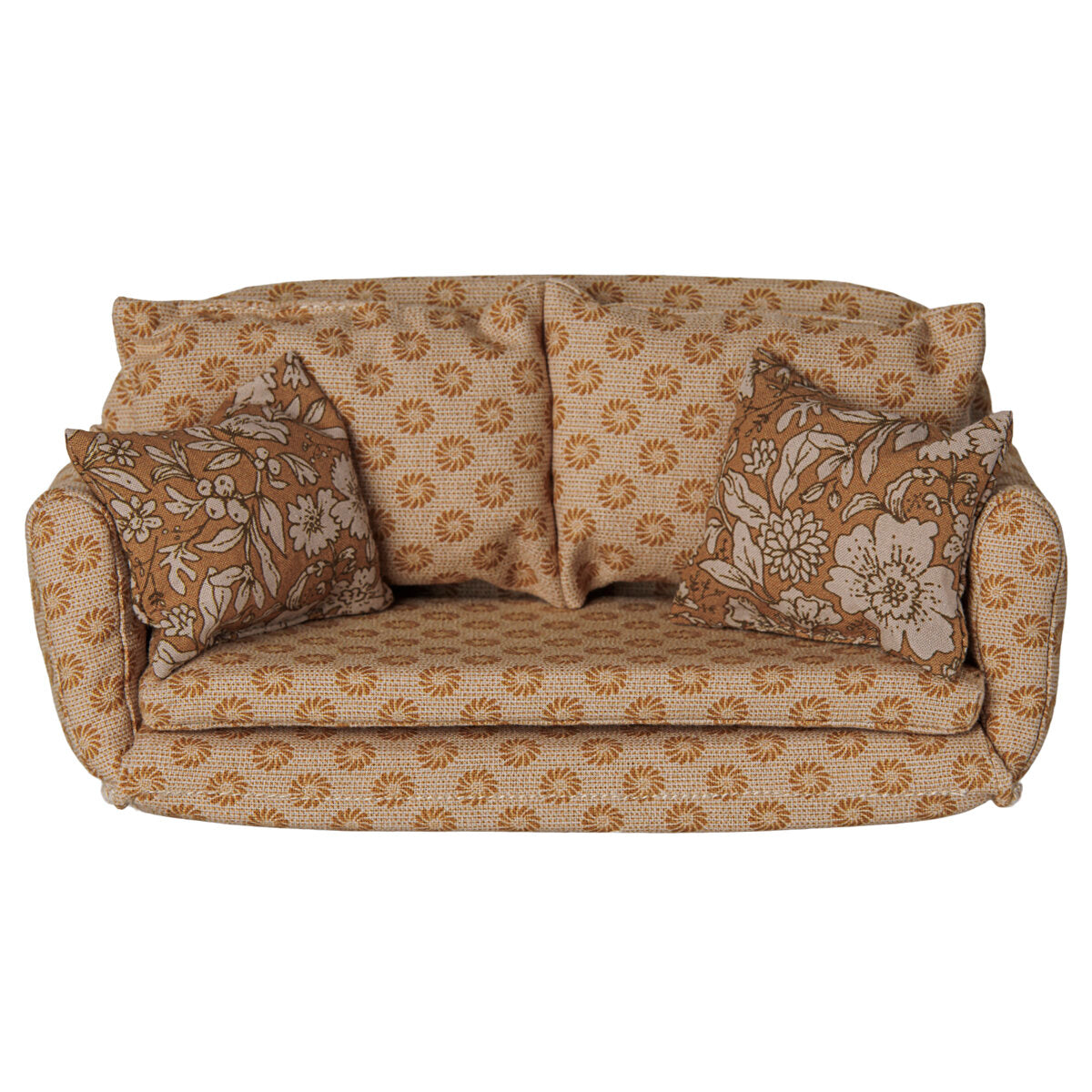 Miniatur Schlafsofa für Maus - Groß (Ocker)