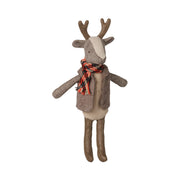 Kuscheltier Rentier "Vater" - 20 cm (Grau)