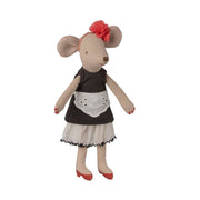 Kosmetikerin-Maus - Mama Maus (Weiß/Schwarz)