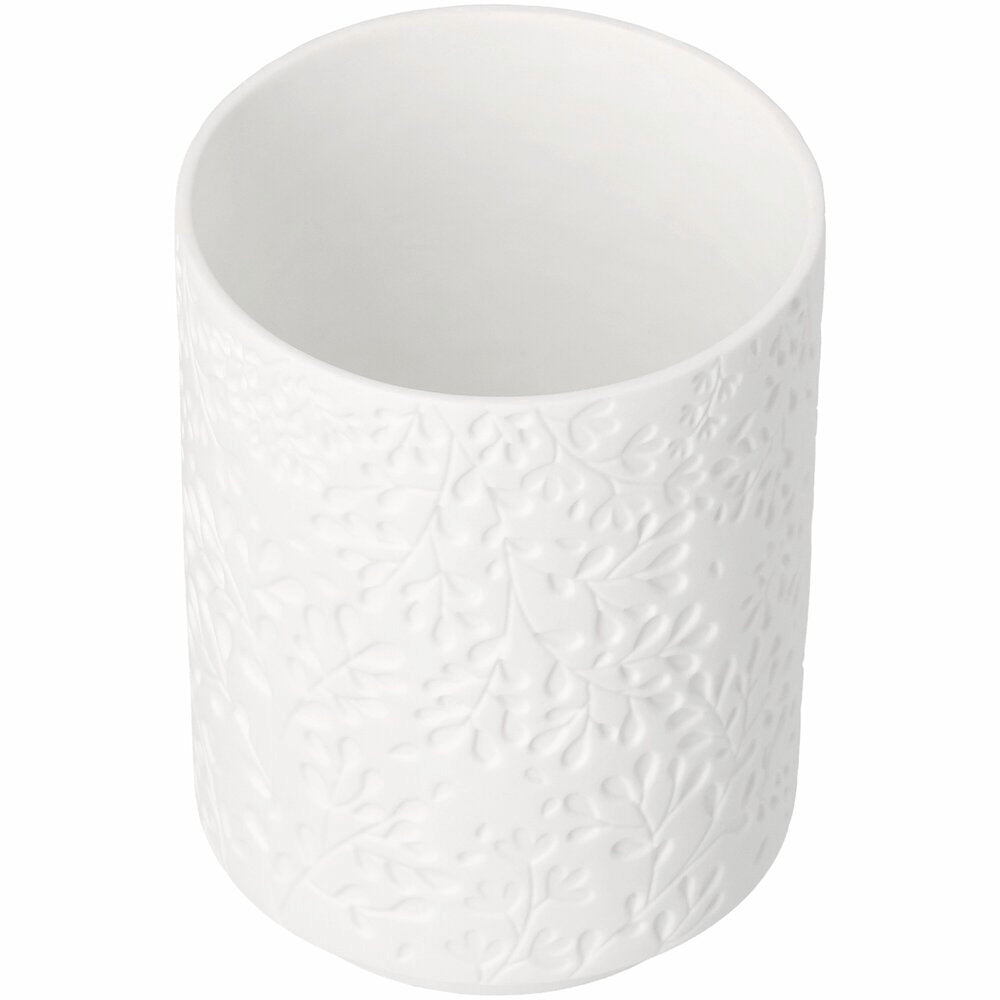 Vase "Wunderblätter - Zweige" - 7x9,3 cm (Weiß)