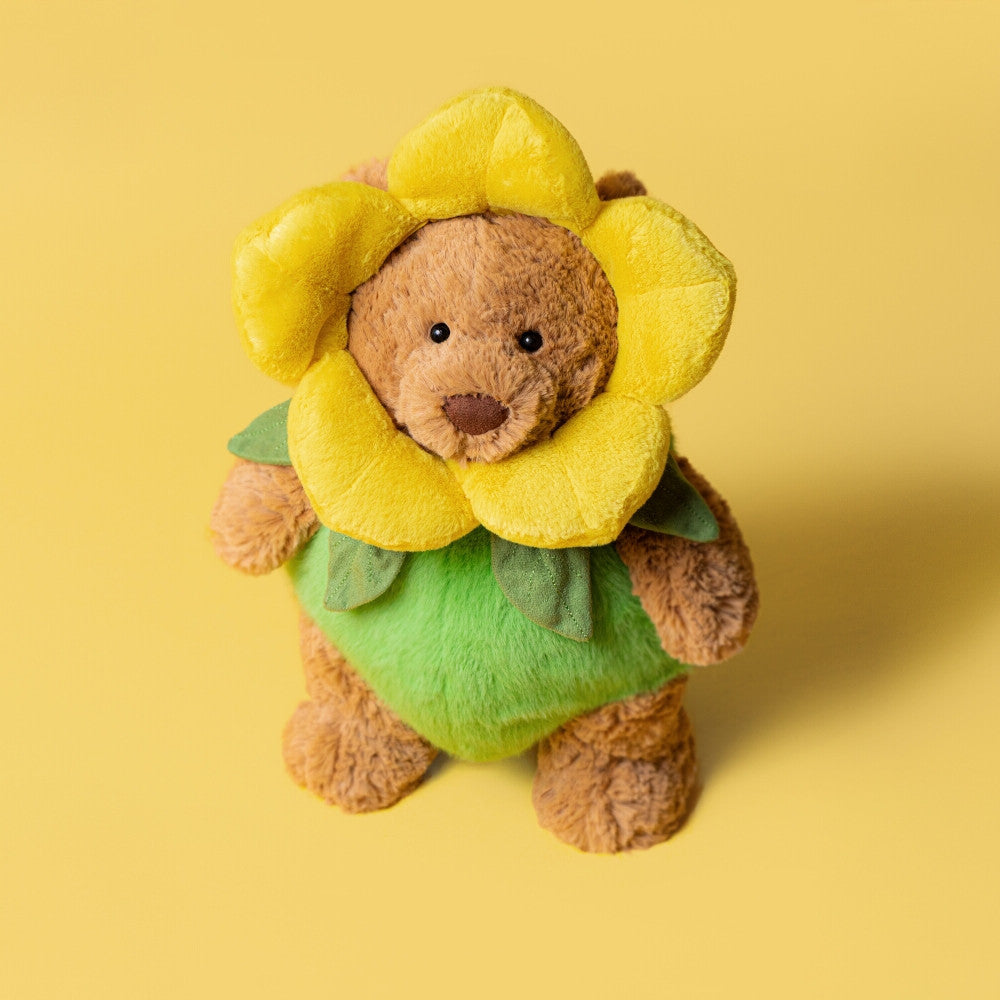 Kuscheltier Bär "Bartholomew - Daffodil Outfit" (Braun)