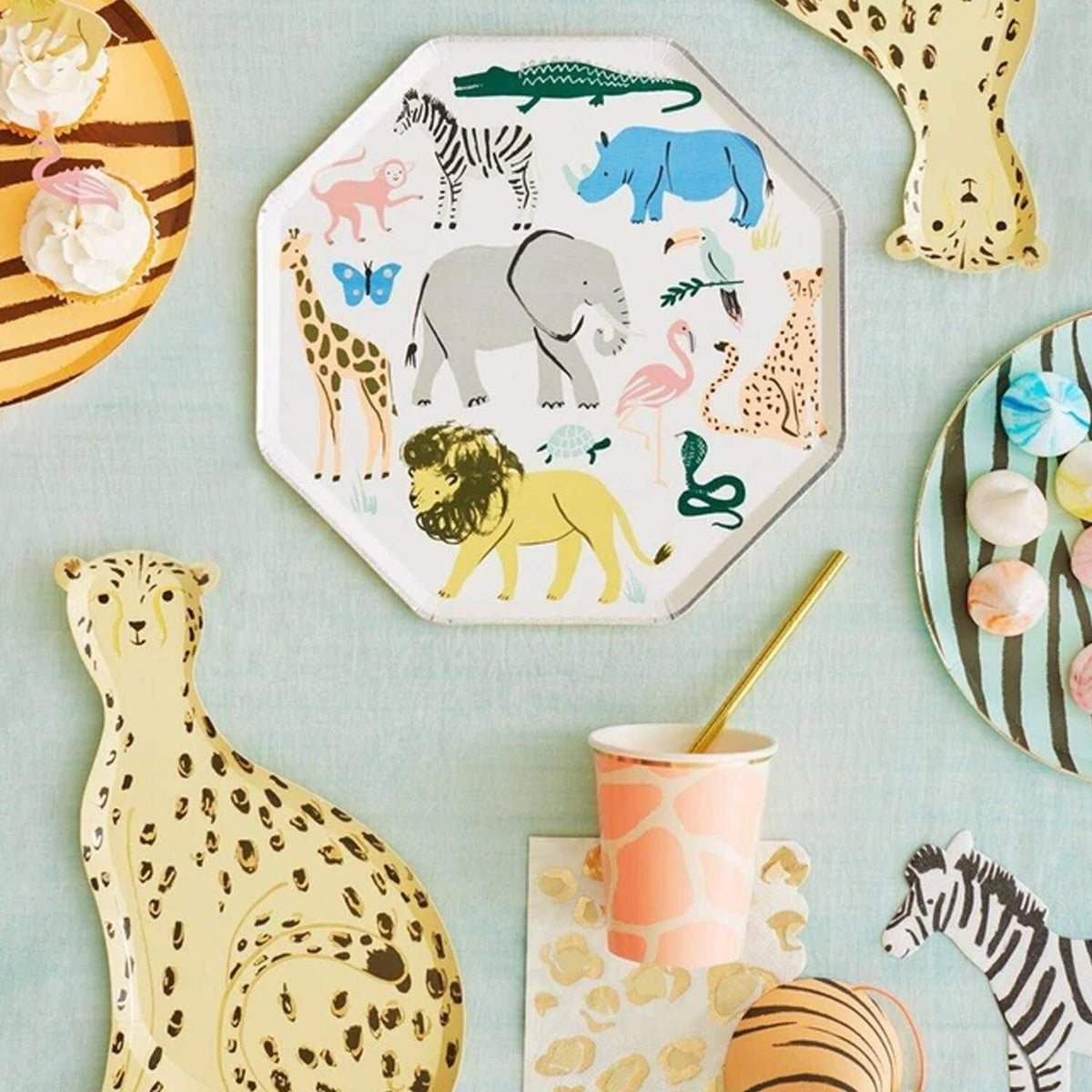 Papierservietten "Safari Animal"