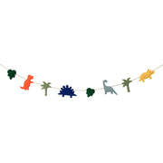 Filz-Girlande "Dinosaur" - 3,2 m (Bunt)