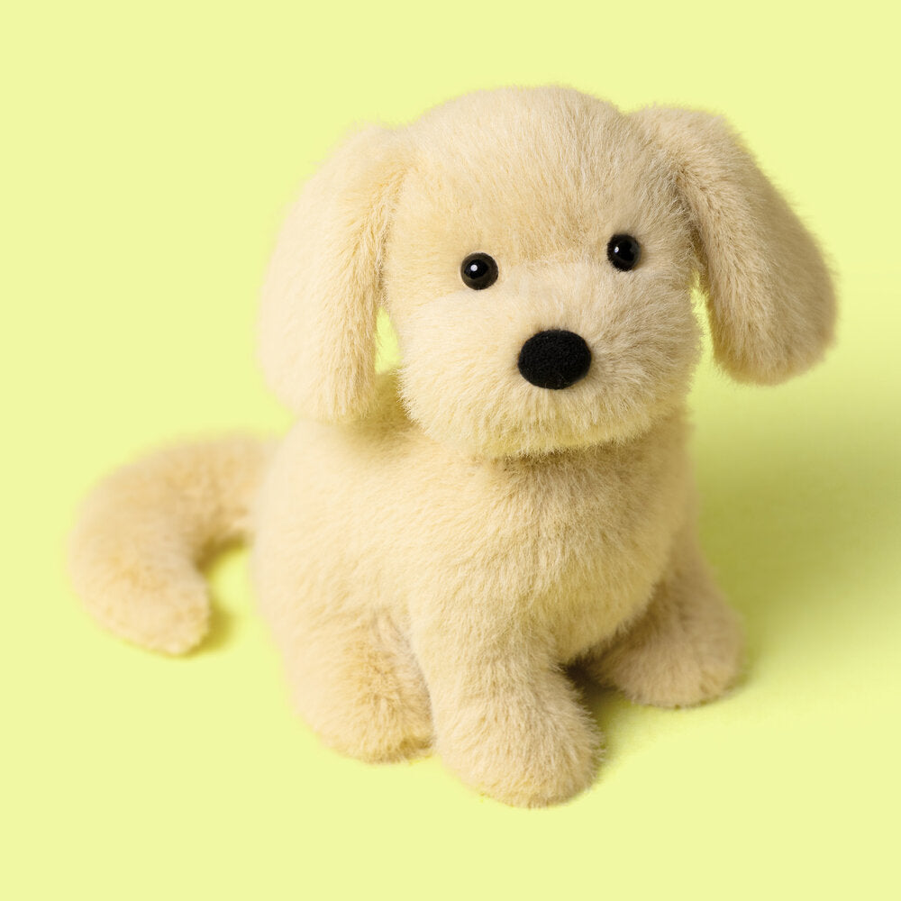 Kuscheltier Welpe "Golden" - 19x10x21 cm (Honey)