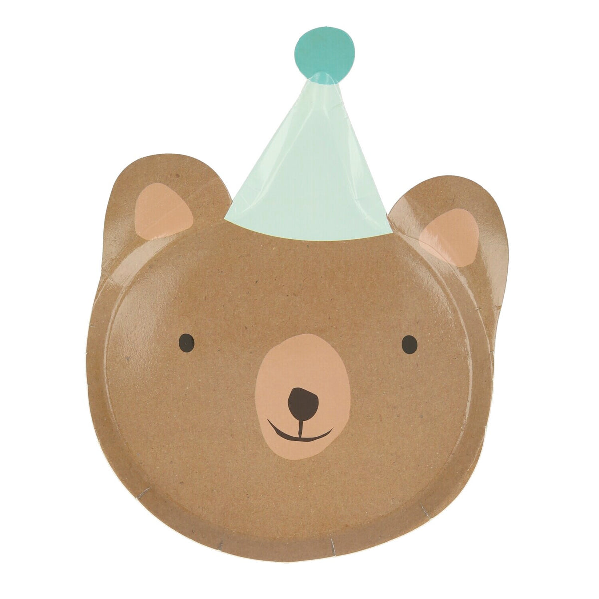 Pappteller "Animal Parade" im 8er-Set - 21x23,5x0,6 cm (Bunt)
