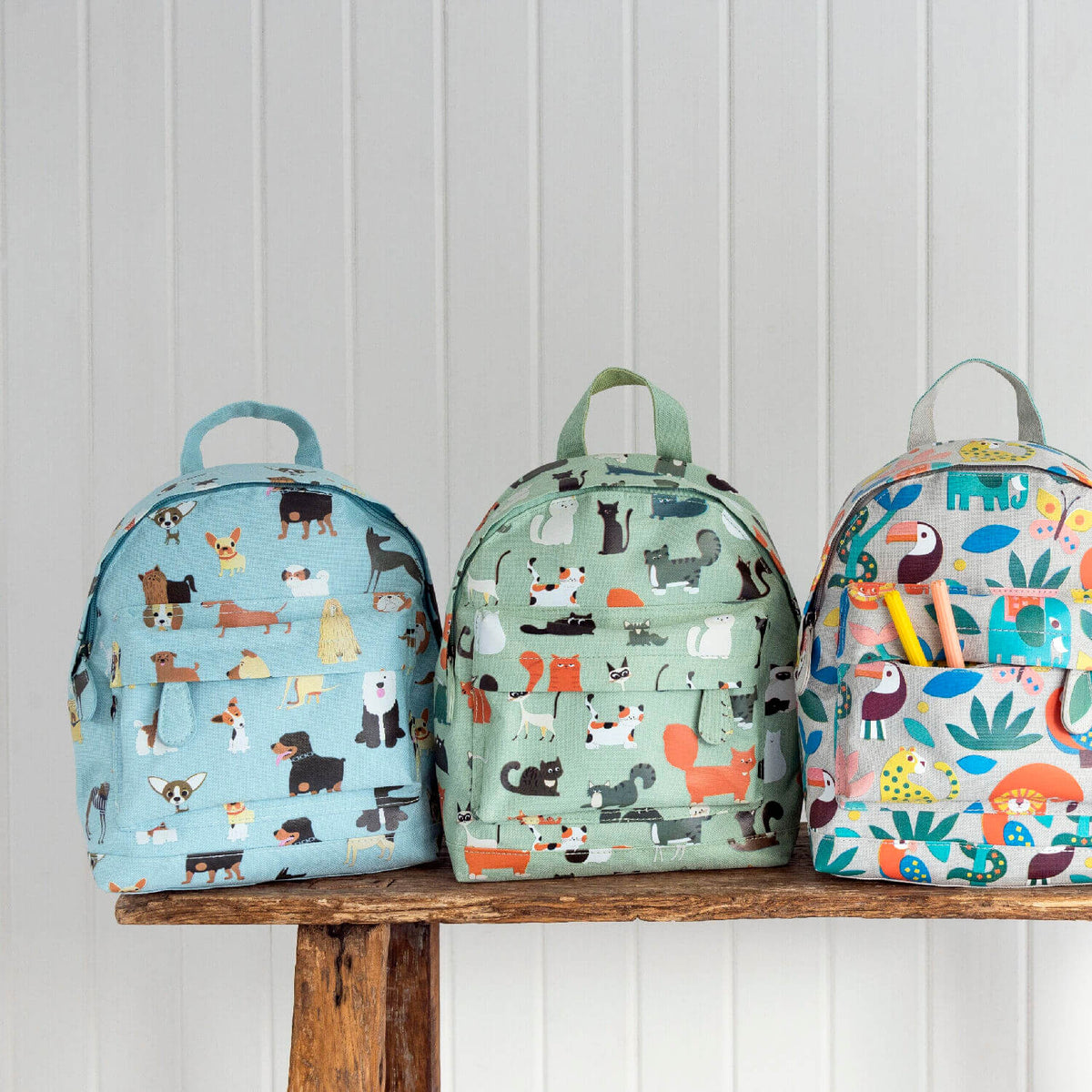 Kinderrucksack "Butterfly Gardens" - 21x10x25 cm (Bunt)