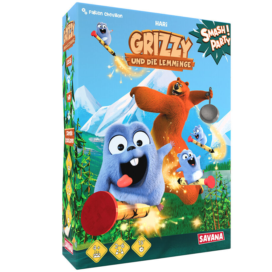 Smash Party - Grizzy and The Lemmings