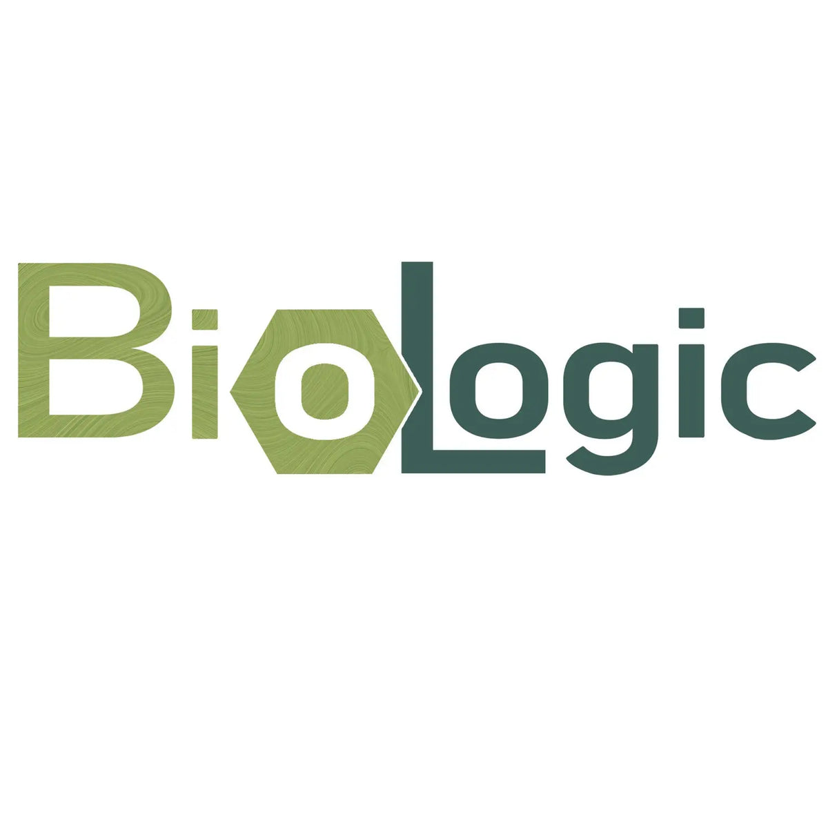BioLogic-Schriftzug auf weißem Hintergrund