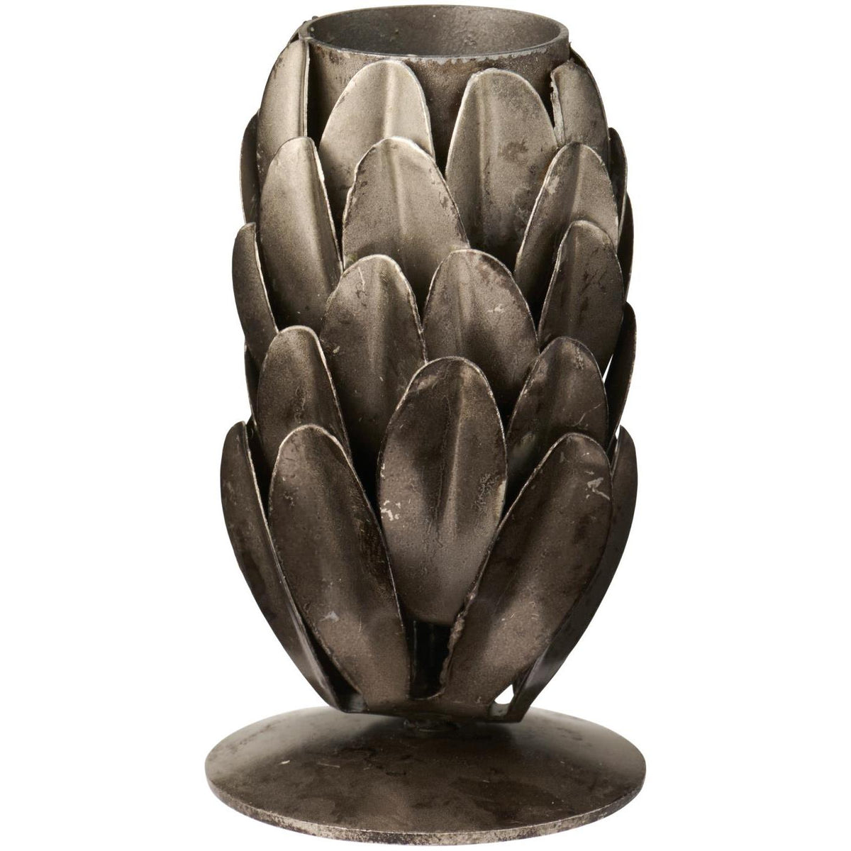 Kerzenhalter "Zapfen Eira" - 4x6,5 cm (Metallic)