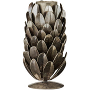 Kerzenhalter "Zapfen Eira" - 4,3x9,3 cm (Metallic)