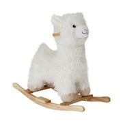Schaukelspielzeug "Lama" - 65x45x25 (Weiß)