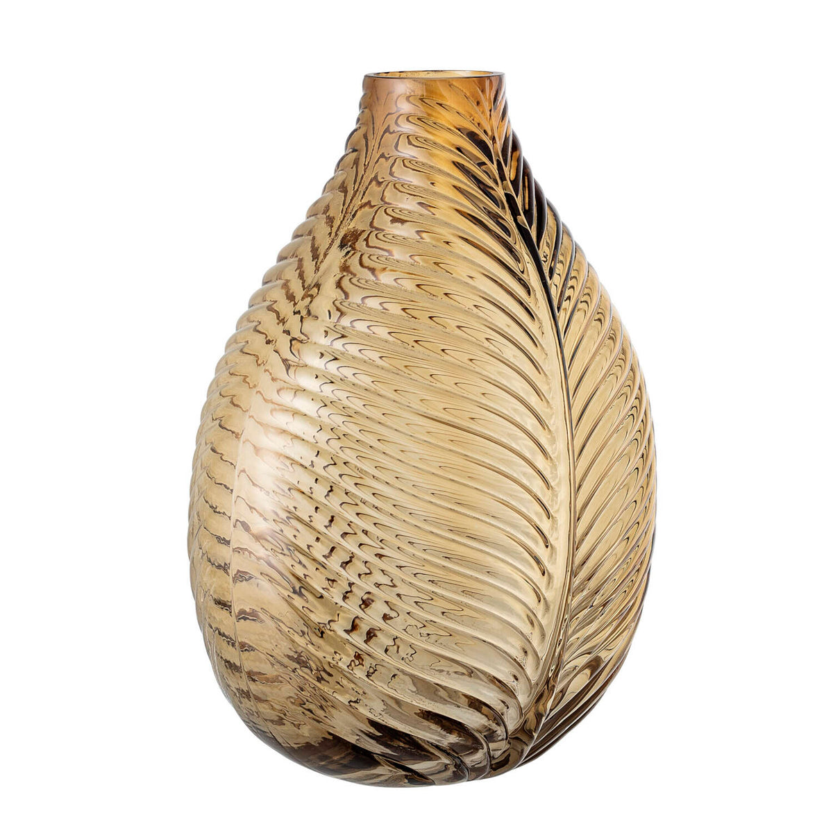 Vase "Gregers" - 28x17x36 cm (Braun)