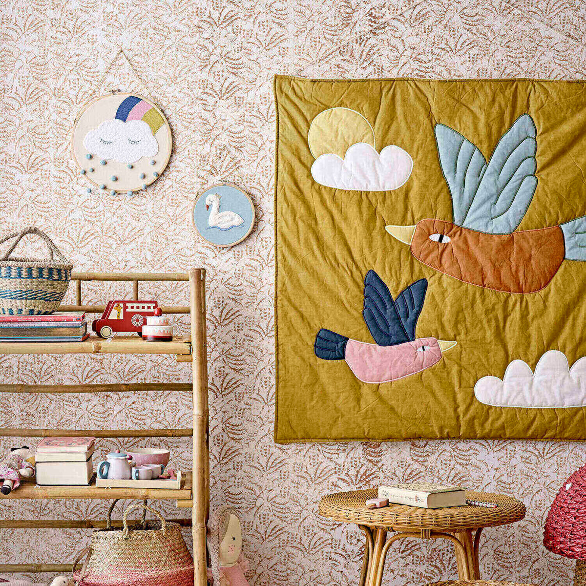 Tisch "Anja" - 53x47 cm (Braun)