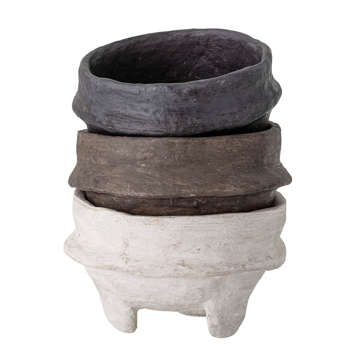 Deko-Schale "Asbjorn" im 3er-Set - 15x10 cm (Bunt)