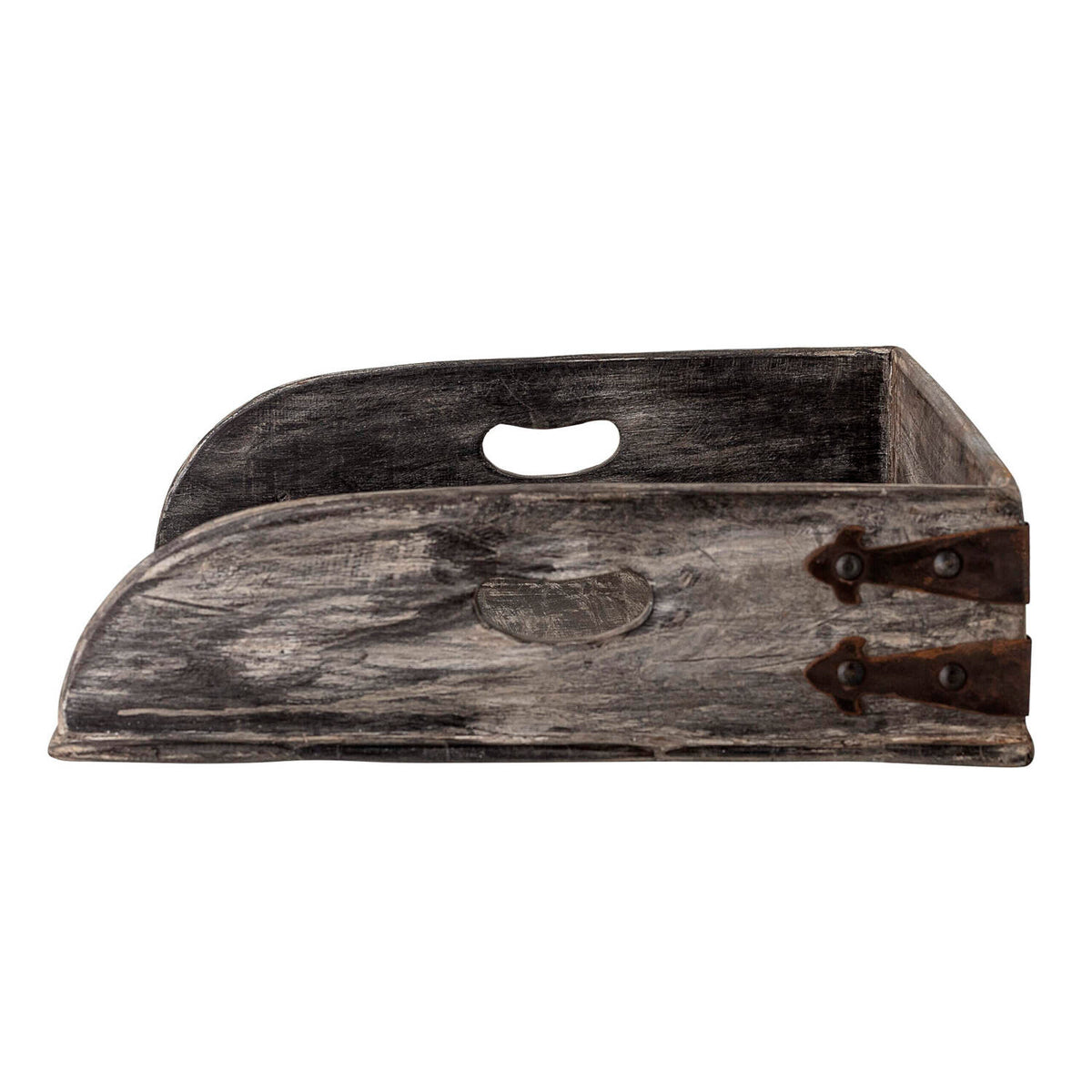 Tablett "Adrian" - 53x38x10 cm (Schwarz)
