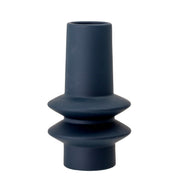 Stein-Vase "Ösold" - 12,5x22 cm (Blau)