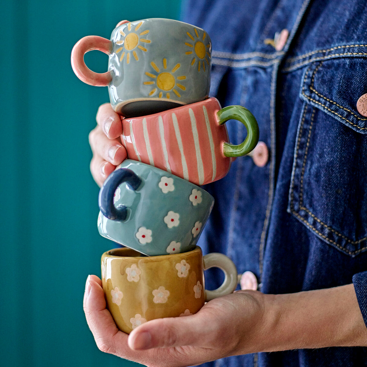 Tasse "Nini" - 6,5x5,5 cm (Braun)