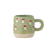 Tasse "Millie Pilz" - 6x7 cm (Grün)