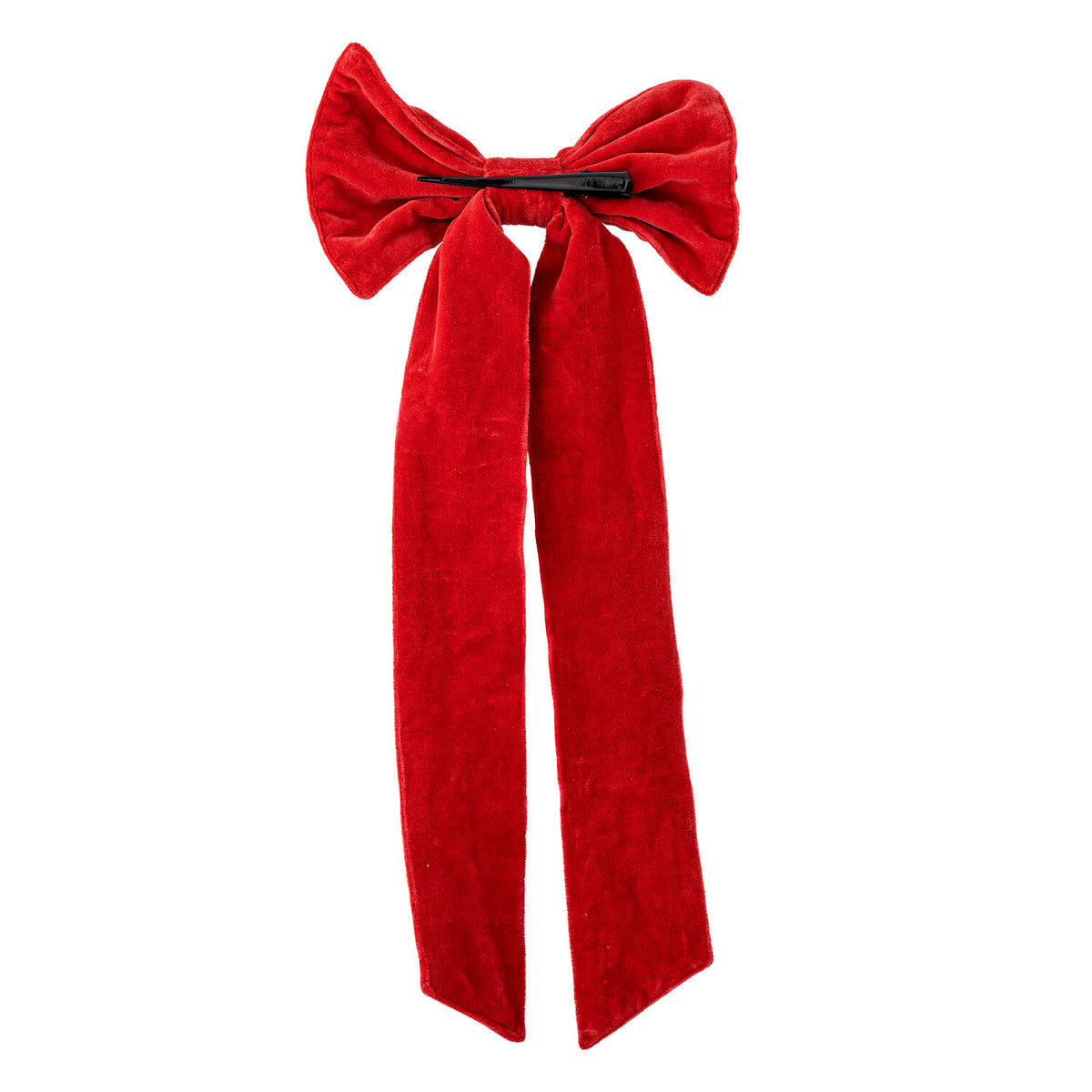 Dekoration "Ruby - Schleife Karos" - 53x25 cm (Rot)