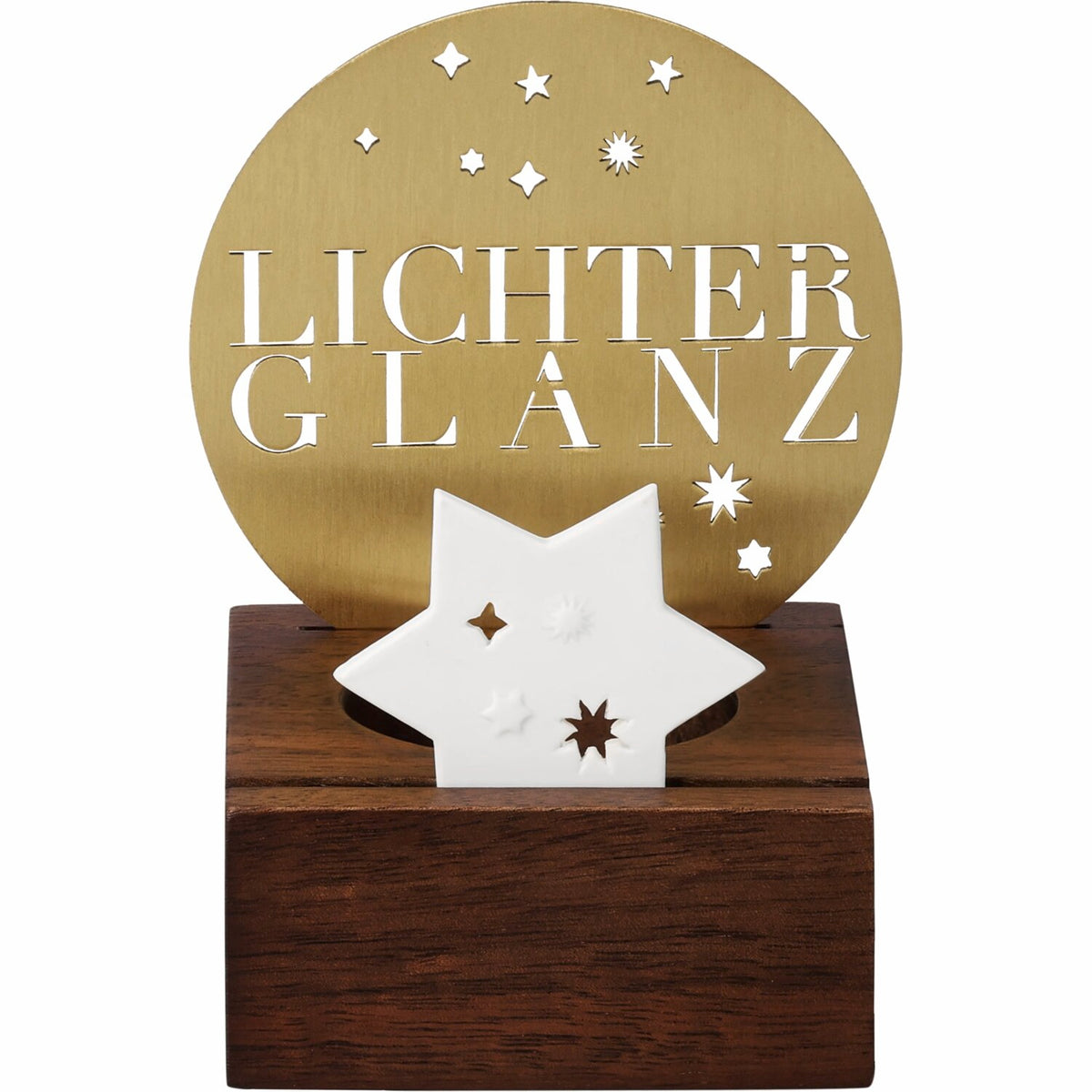 Lichtszene "Lichterglanz" - 7,5x6,5x9,6 cm