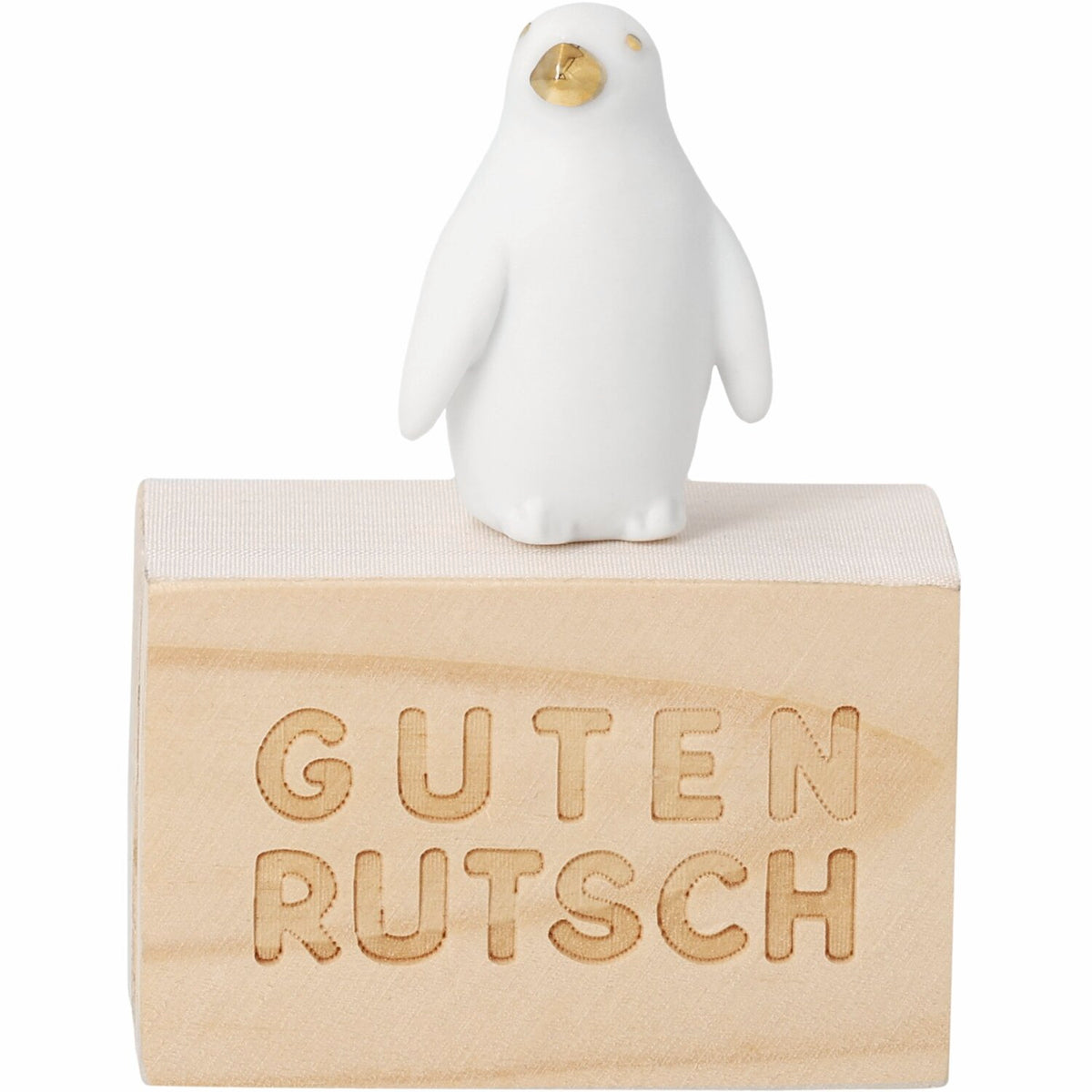 Glückskästchen "Guten Rutsch - Pinguin"