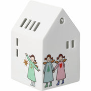 LED Lichthaus "Himmlische Schwestern - New Edition 10" - 8x8x12,5 cm