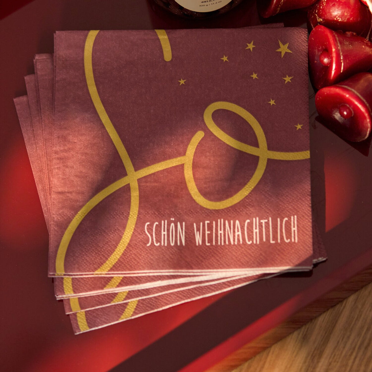 Papierserviette "So schön weihnachtlich" - 33x33 cm