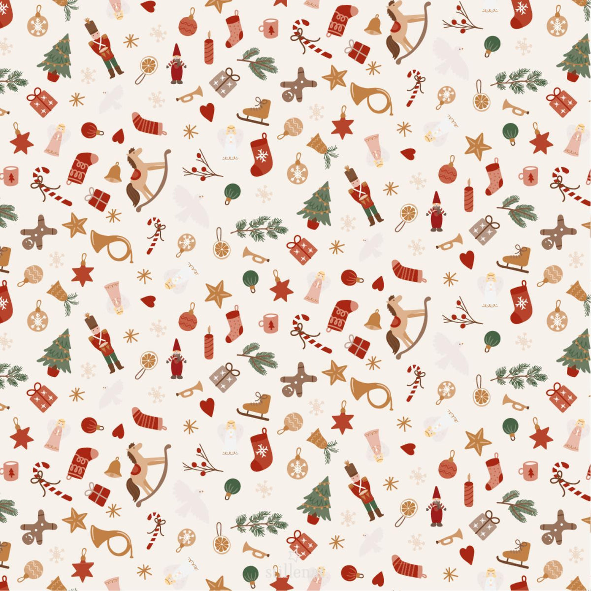 Papierserviette "My Nostalgic Christmas" - 20x20 cm