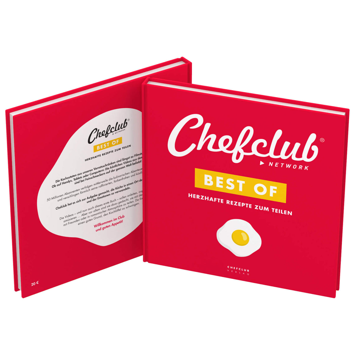 Kochbuch Vorteilsset aus "Chefclub Das Best Of, Vol.1 + Chefclub Das Süße" (Bunt)