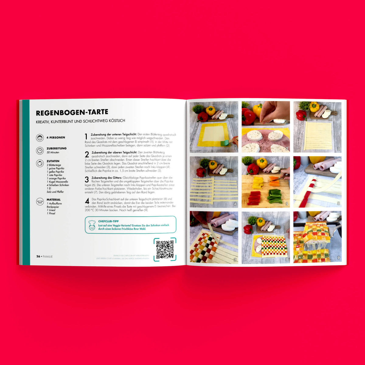 Kochbuch Vorteilsset aus "Chefclub Das Best Of, Vol.1 + Chefclub Das Süße" (Bunt)
