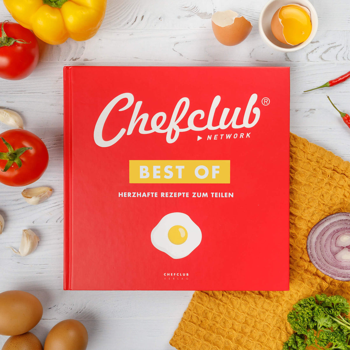 Vorteilsset aus Chefclub Das Best Of, Vol.1 + Set: Das Süße, Light&Fun, Partyfood