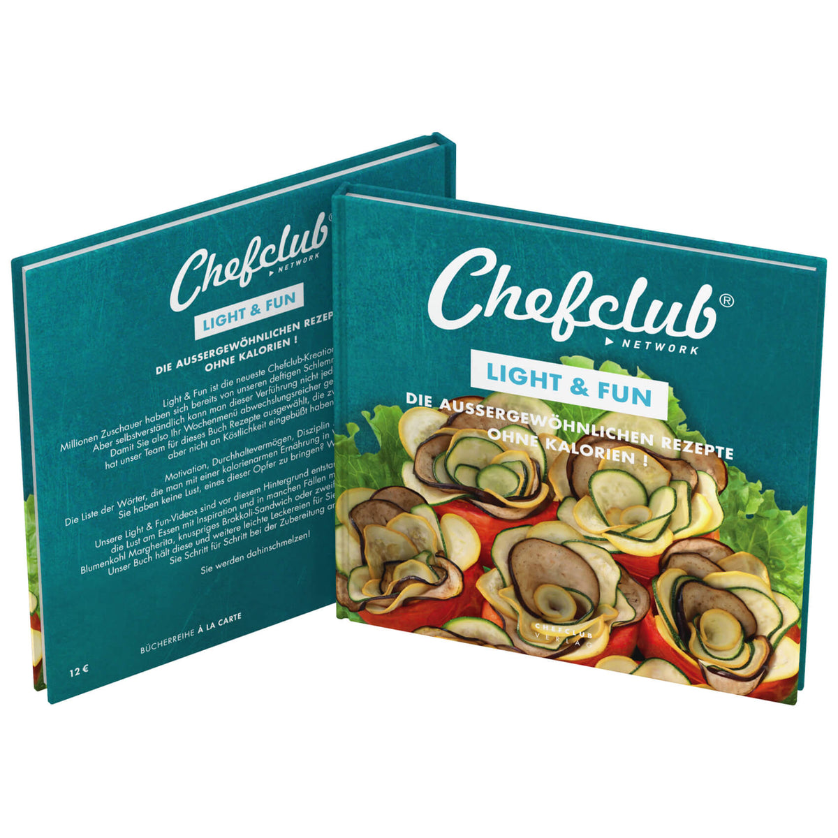 Kochbuch Vorteilsset aus "Chefclub Das Best Of, Vol.2 + Chefclub Light & Fun" (Bunt)