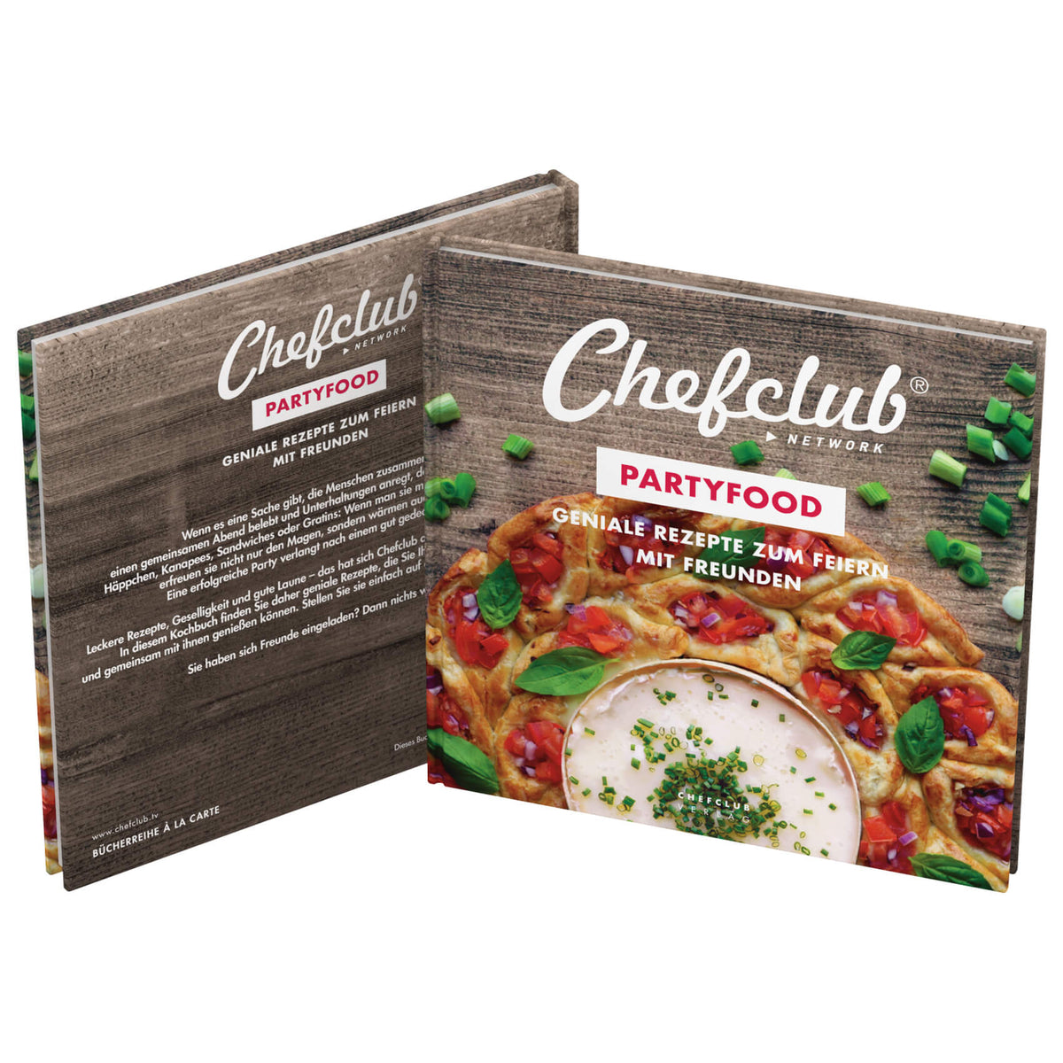 Kochbuch Vorteilsset aus "Chefclub Das Best Of, Vol.1 + Chefclub Partyfood"