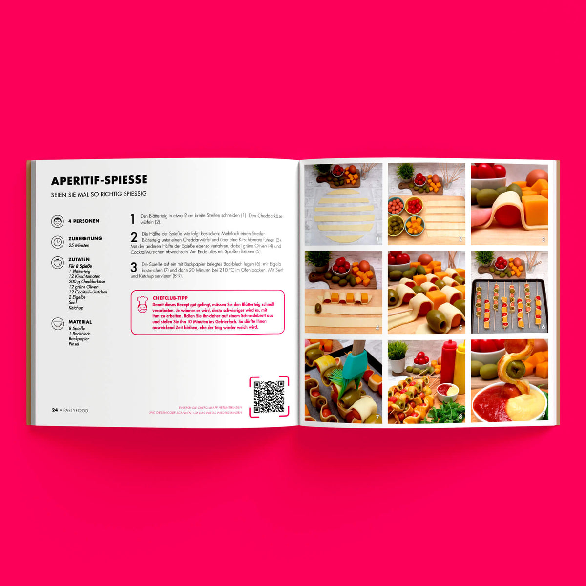 Kochbuch Vorteilsset aus "Chefclub Das Best Of, Vol.1 + Chefclub Partyfood"