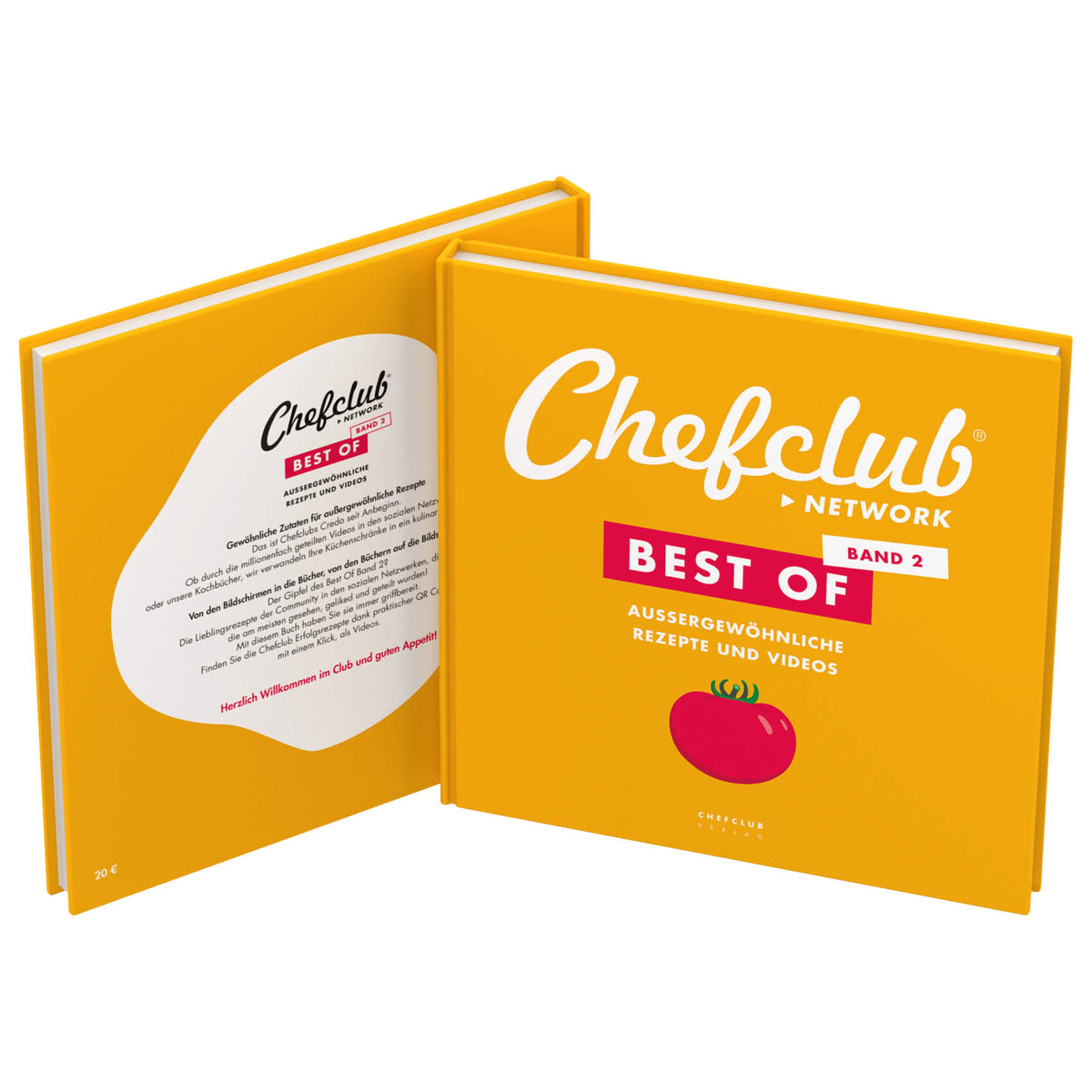 Kochbuch Vorteilsset aus "Chefclub Das Best Of, Vol.2 + Chefclub Light & Fun" (Bunt)