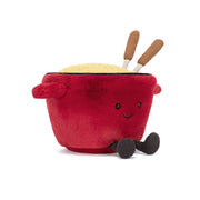 Kuscheltier Käsefondue "Amuseables" - 20 cm (Rot)
