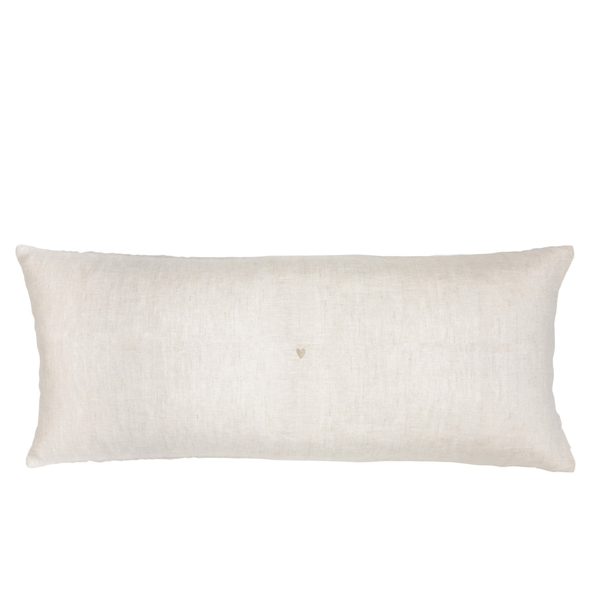 Kissen "Heart" - 40x90 cm (Natur)