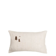 Kissen "Little Xmas Trees" - 30x50 cm (Light Naturel)