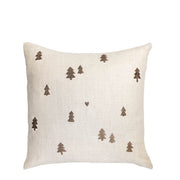Kissenbezug "Xmas Trees" - 50x50 cm (Light Naturel)