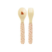 Melamin Kinderbesteck "Fairytale" - 14x3,5 cm (Rosa)