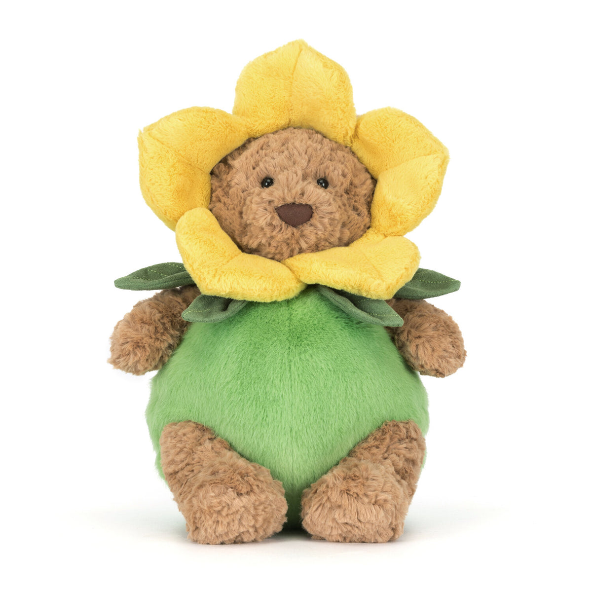 Kuscheltier Bär "Bartholomew - Daffodil Outfit" (Braun)