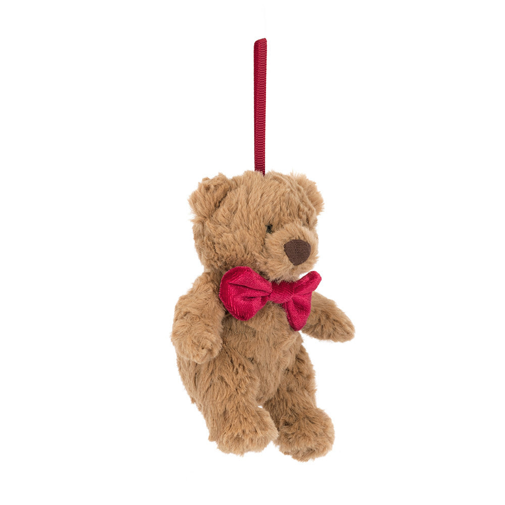 Dekoration "Bartholomew Bear" - 11 cm (Braun)