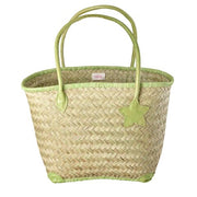 Tasche "Raffia" - 43x16x33 cm (Grün)