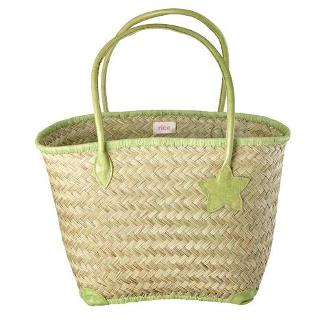 Tasche "Raffia" - 43x16x33 cm (Grün)