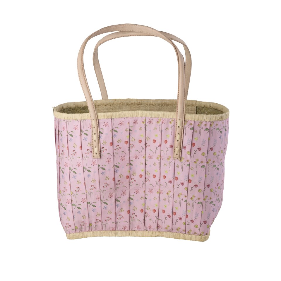 Tasche "Raffia" - 30x20x82 cm (Pink)